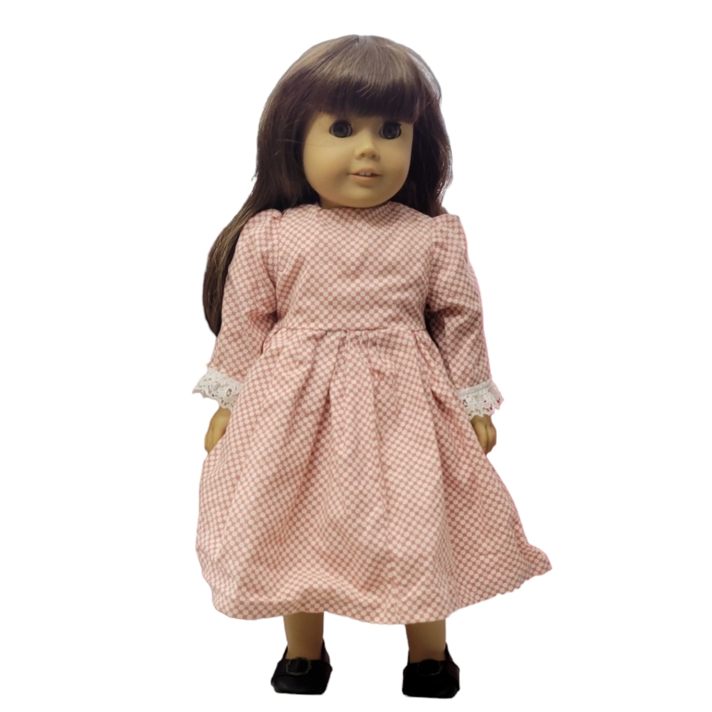 American Girl Doll Samantha PLEASANT COMPANY W Outfit Box Meet Book Hand Tag